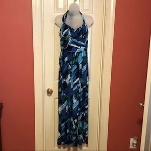 Criss Cross Back Maxi Dress